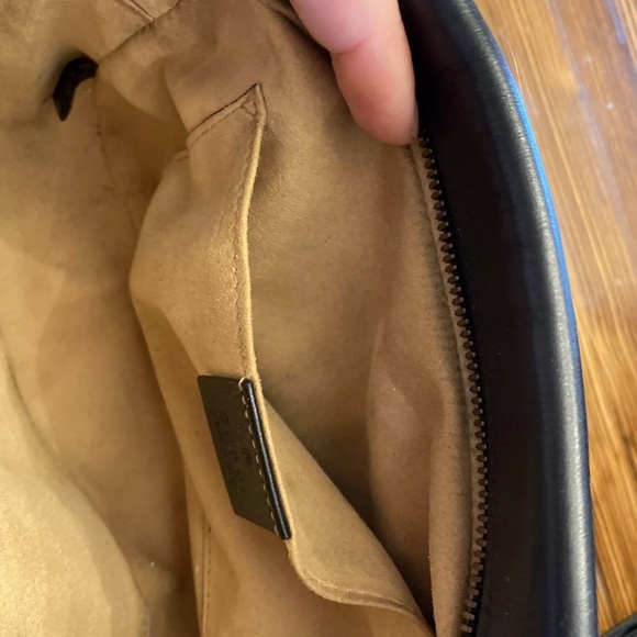 Gucci GG Marmont Small Shoulder Bag Black Leather with original box - Picture 12 of 16